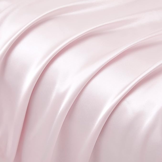 Satin Pillowcases with Zipper （20x30）, Queen Size Pillowcases Set of 2 - Image 4