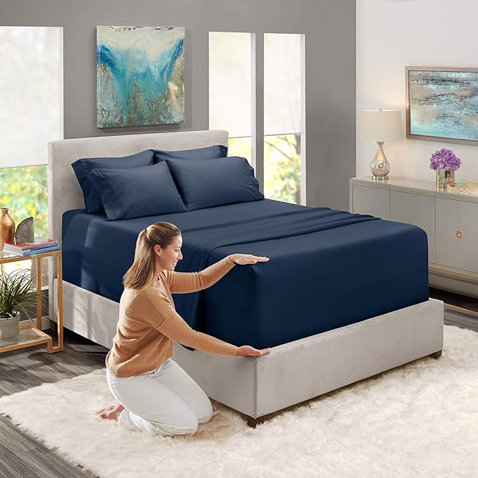 Hearth & Harbor Extra Deep Pocket Sheet Set - Image 3