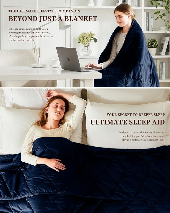 L'AGRATY King Size Weighted Blanket - Image 5
