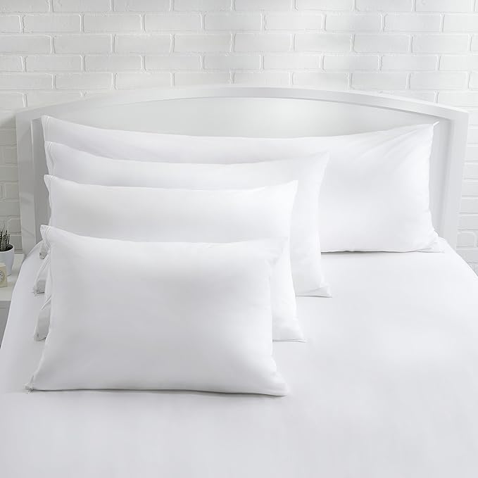 Amazon Basics Hypoallergenic Protector Cover Pillowcases - Image 8