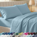California Design Den Soft 100% Cotton Bed Sheets King Size Set, 400 Thread by CaliforniaDesignDen