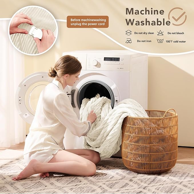 Homemate Heated Blanket Electric Throw - Image 7