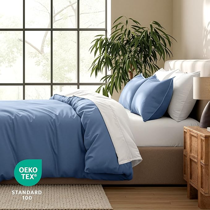 Bare Home Bedding Duvet Cover Queen Size - Image 5