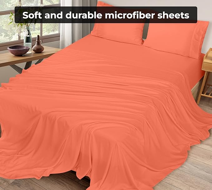 Royale Linens 2 Pack Bulk Flat Sheet Set - Image 5