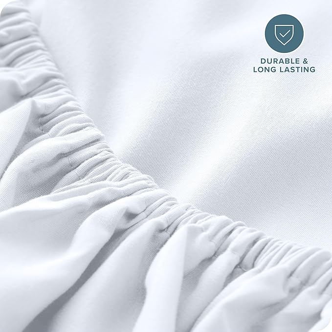 Bare Home Fitted Bottom Sheet Split Head Flex King Size - Image 6