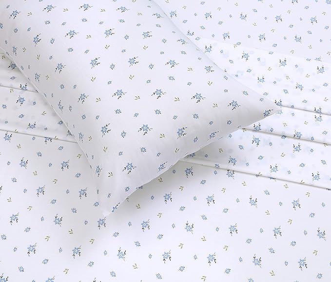 RUVANTI 100% Cotton Sheets – Full Size Percale Bedding, Cooling & Breathable - Image 4