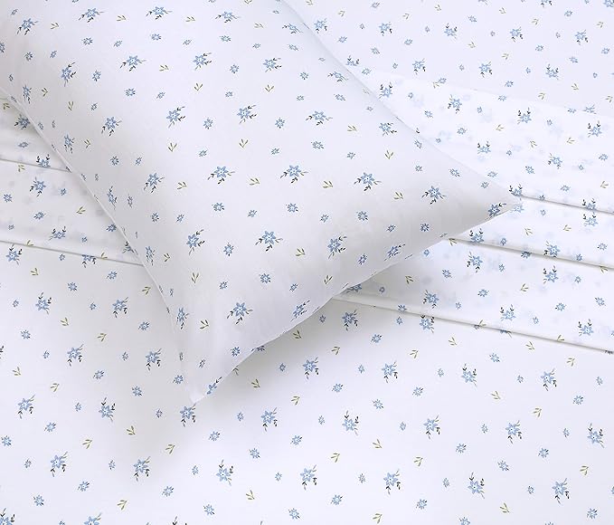 RUVANTI 100% Cotton Sheets – Twin XL Size Percale Bedding, Cooling & Breathable - Image 4