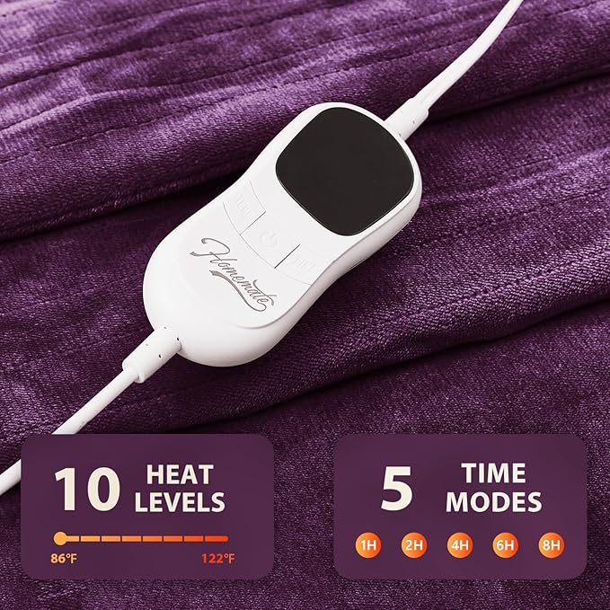 Homemate Heated Blanket Electric Throw - Image 4