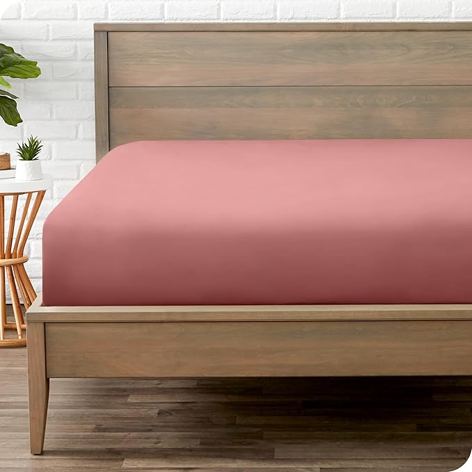 Bare Home Fitted Bottom Sheet Full Size by BareHome