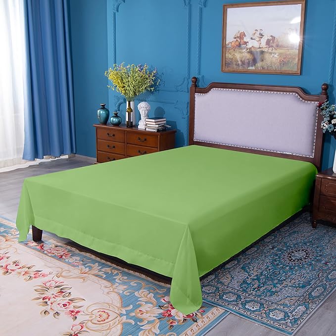 NTBAY California King Flat Sheet Only - Image 5