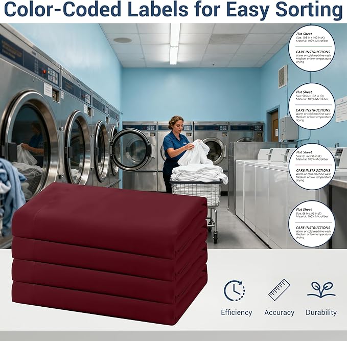 Twin Flat Sheet Only, 1 Pack Top Bed Sheets, Soft Breathable Brushed Microfiber - Image 4