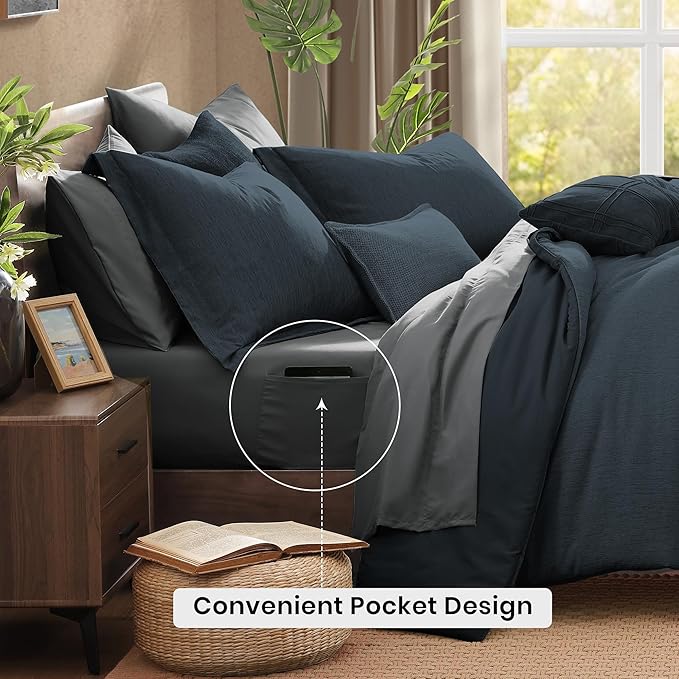 Monbix Queen Comforter Set - Image 4