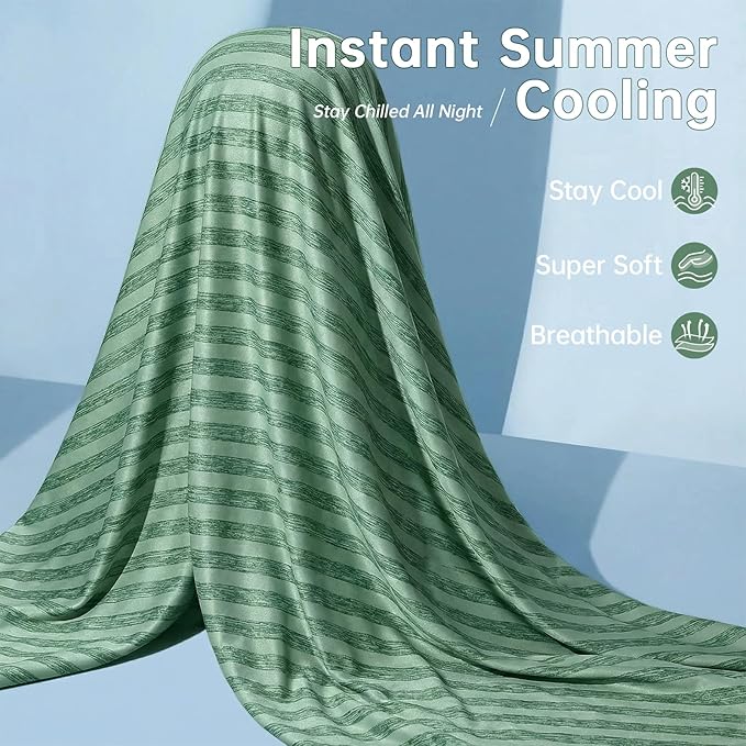 Guohaoi Cooling Blankets for Hot Sleepers, Arc-Chill Q-Max >0.5 Cool Fiber - Image 3