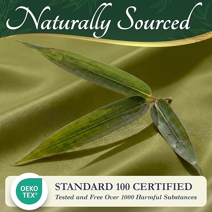 DECOLURE 100% Viscose Derived from Bamboo Sheets California King Size - Image 7