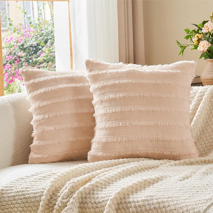 BEDELITE Velvet Pillow Covers 18x18 - Image 2