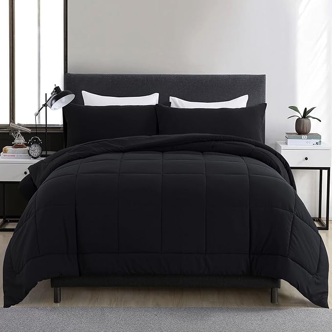 DOWNCOOL Queen Comforter Set -All Season Queen Bed Set by DOWNCOOL