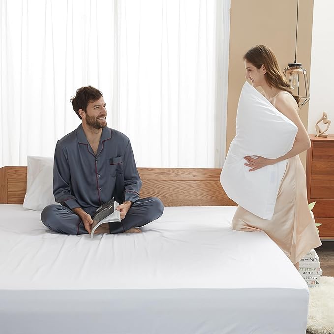 Sunflower King Fitted Sheet, 1-Piece Extra Deep Pocket Fitted Bottom Sheet 19" - Image 8