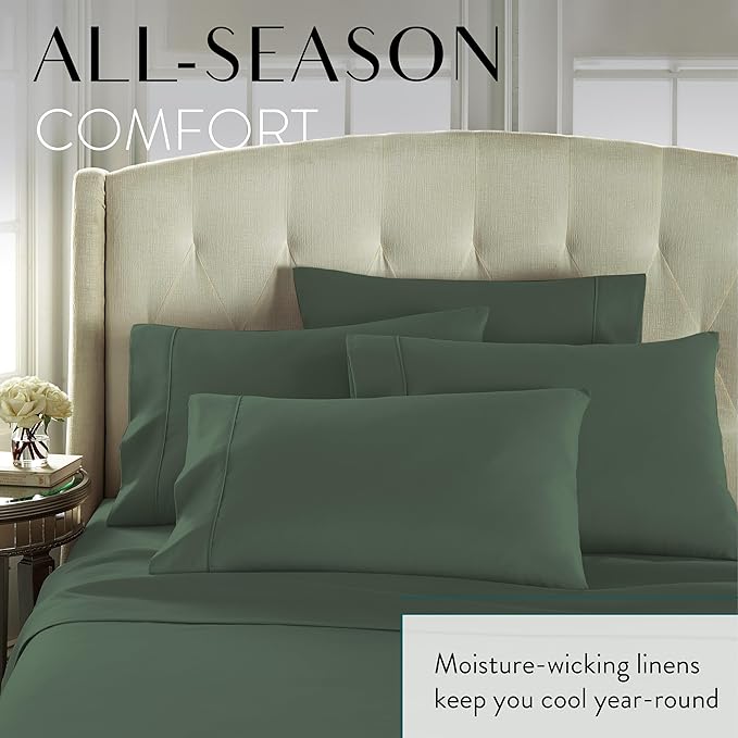 Danjor Linens Bed Sheet Set Queen Size - Image 6