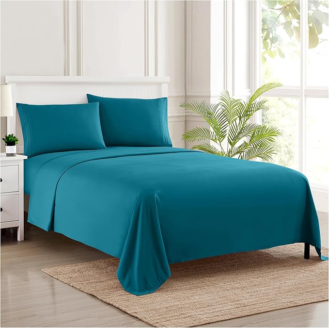 Twin XL Sheets - Breathable Luxury Sheets - 1800 Supreme Collection Extra Soft by SweetHomeCollection