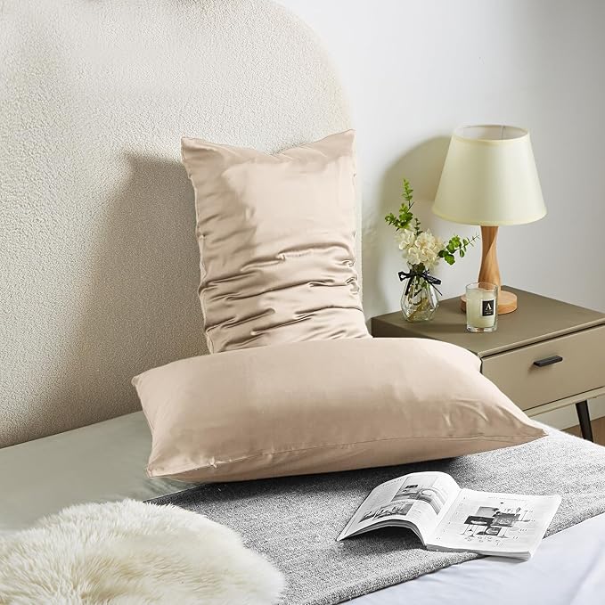 Silk Pillow Cases for Hair and Skin Mulberry Silk Pillowcase Soft Breathable - Image 2