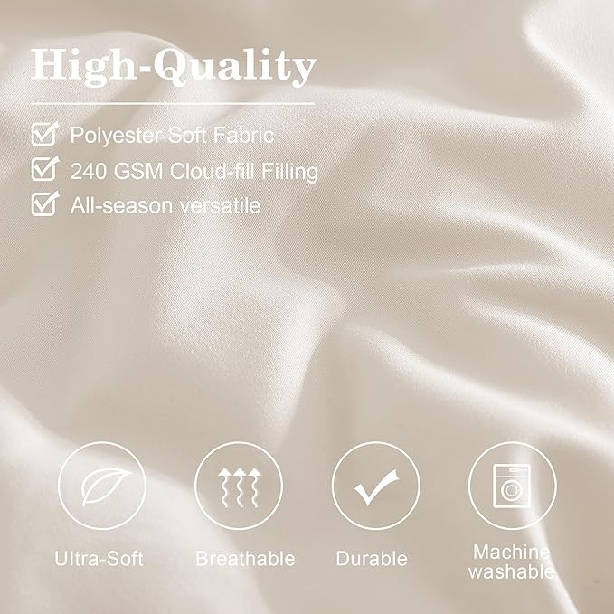 Monbix California King Size Comforter Set - Image 6