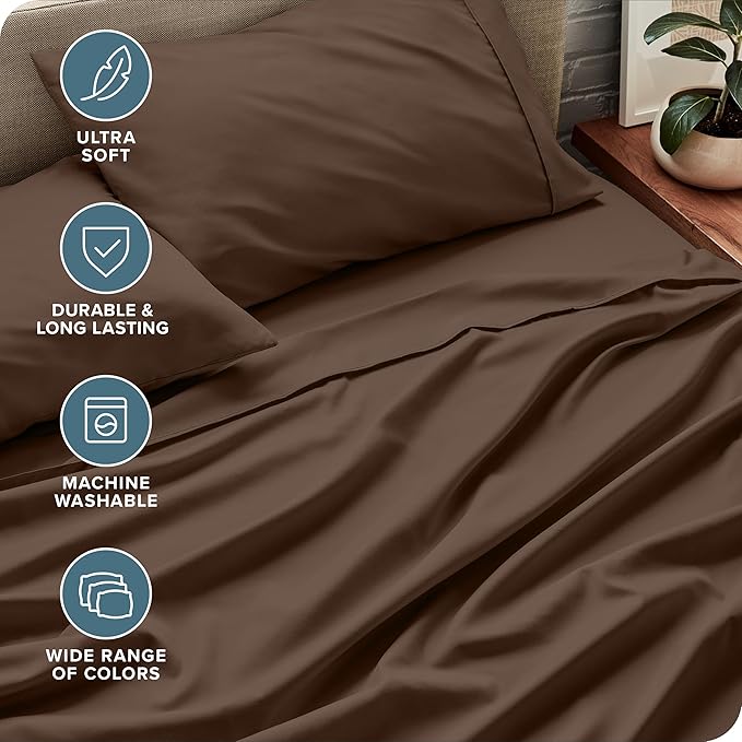 Bare Home Split King Sheet Set - Image 5