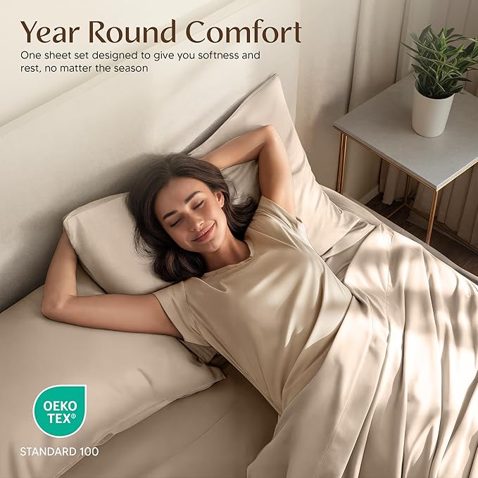 Utopia Bedding California King Size Sheet Set – 4 Piece Bed Sheets, Soft and - Image 5