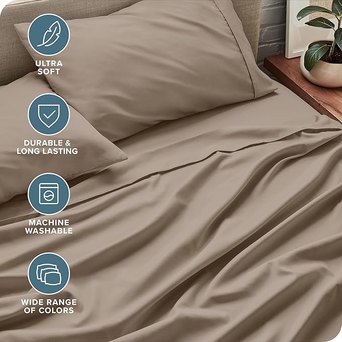 Bare Home Queen Sheet Set - Image 4