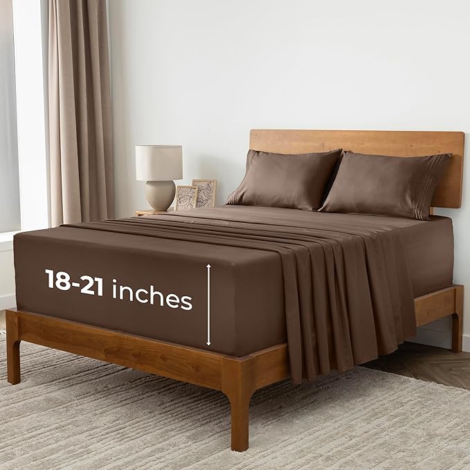 Mellanni Extra Deep Split King Sheets by Mellanni