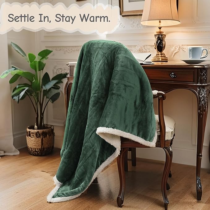 Electric Heated Blanket Full Size 72"x84", Soft Flannel - Image 6
