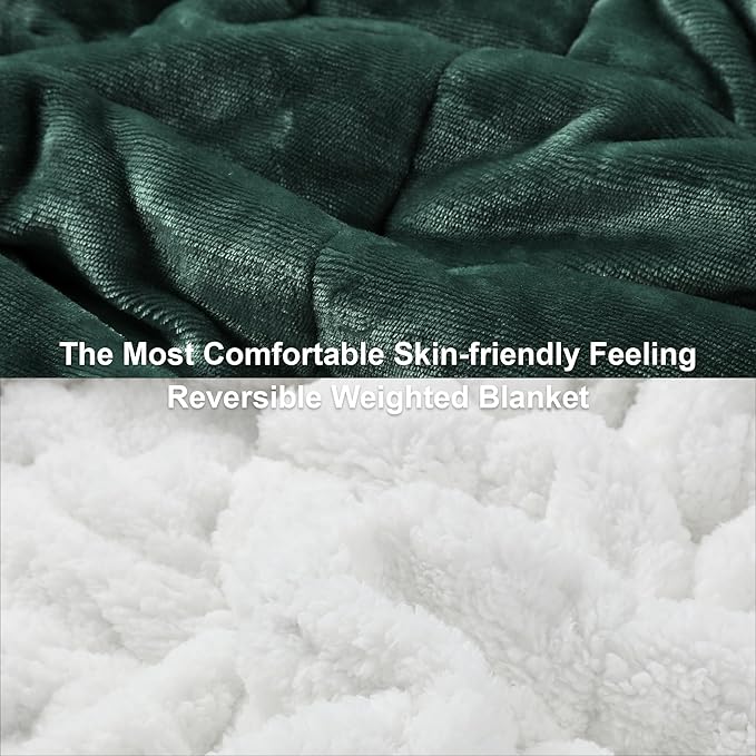 Alomidds Weighted Blanket Queen Size 20lbs 60 x 80 inches, Adult Weighted - Image 3