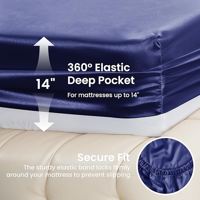 Love's cabin Satin King Sheet Sets - Image 4