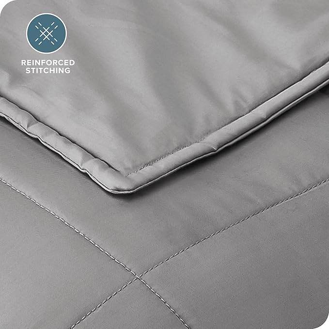 Bare Home Weighted Blanket All-Natural 100% Cotton - Image 8