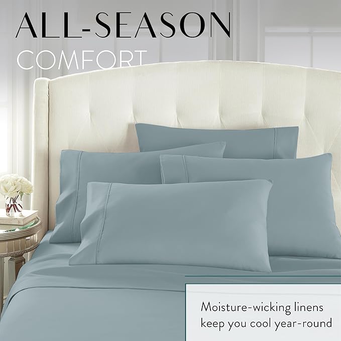 Danjor Linens Bed Sheet Set Cal King - Image 6
