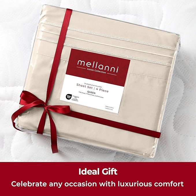 Mellanni Extra Deep California King Sheets - Image 9