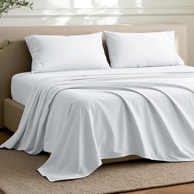 Bare Home Extra Long Flat Sheet - Image 2