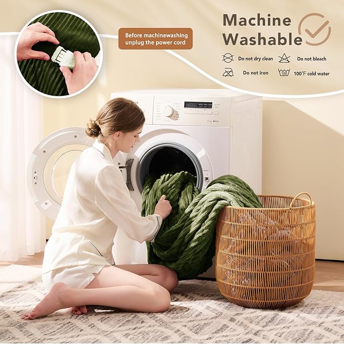Homemate Heated Blanket Electric Throw - Image 7