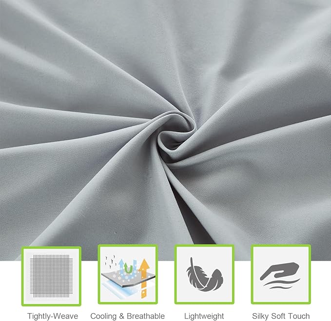 ILAVANDE Twin Sheets Set, Super Soft 1800 Series Microfiber Twin Bed Sheets Set - Image 4