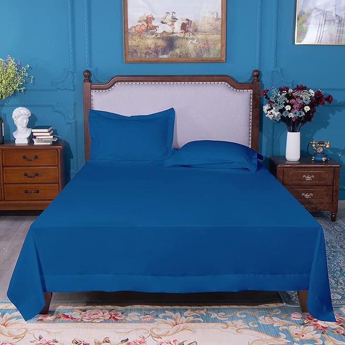 NTBAY Twin Extra-Long Flat Sheet Only - Image 4