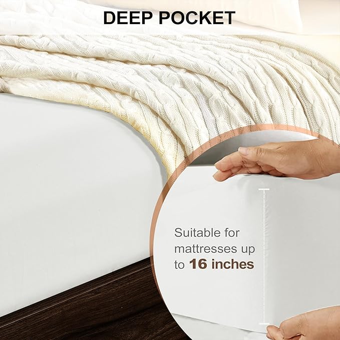 FreshCulture Twin XL Fitted Sheet Only - Image 4