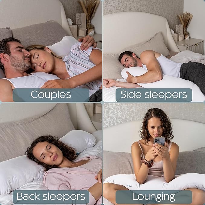 SleepCloud Weighted Body Pillow 6.5lbs - Image 5