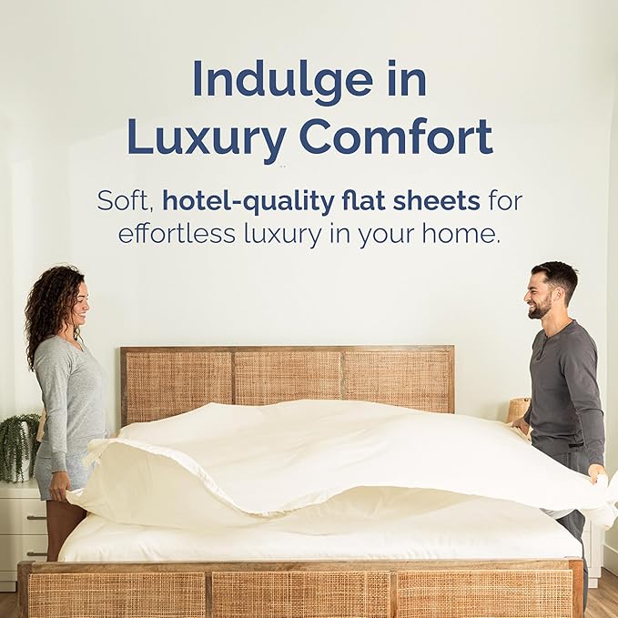 Twin XL Size Flat Sheet - Image 2