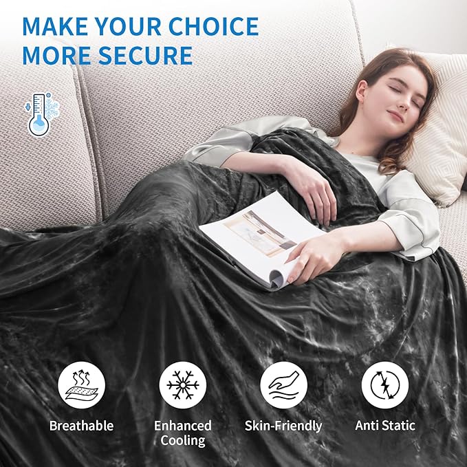 Guohaoi Cooling Throw Blanket for Hot Sleepers, Decortive Tie Dye, Arc-Chill - Image 3