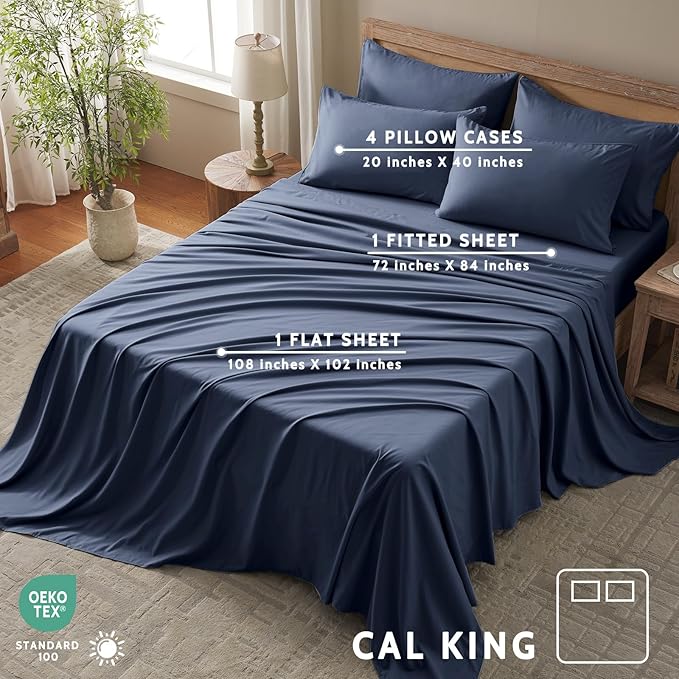 Cal King Size Sheets Set - Image 2