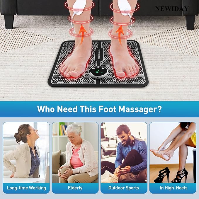 Phixnozar TENS & PMS, Transcutaneous Electronic Nerve Stimulator, EMS Foot - Image 3