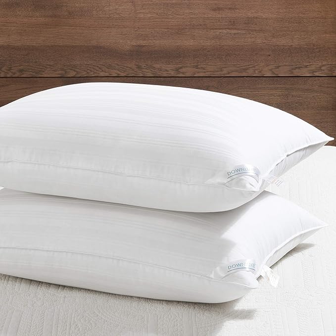 downluxe Down Alternative Pillows Queen Size Set of 2 by Downluxe