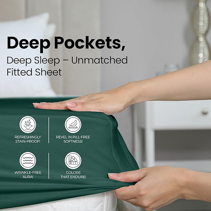 Utopia Bedding Twin Fitted Sheet - Image 4