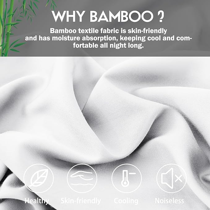 Pillowcases Standard Size 2 Pack, Cooling Viscose Pillow Cases - Image 6