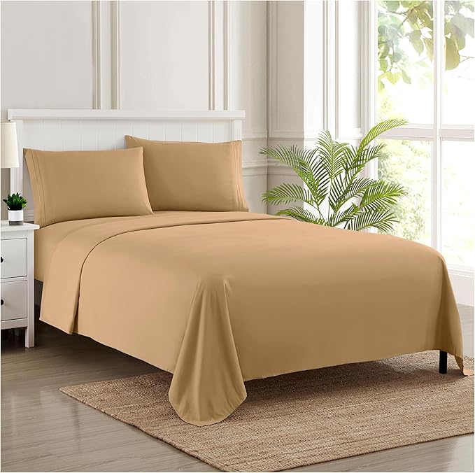 King Size Sheets by SweetHomeCollection