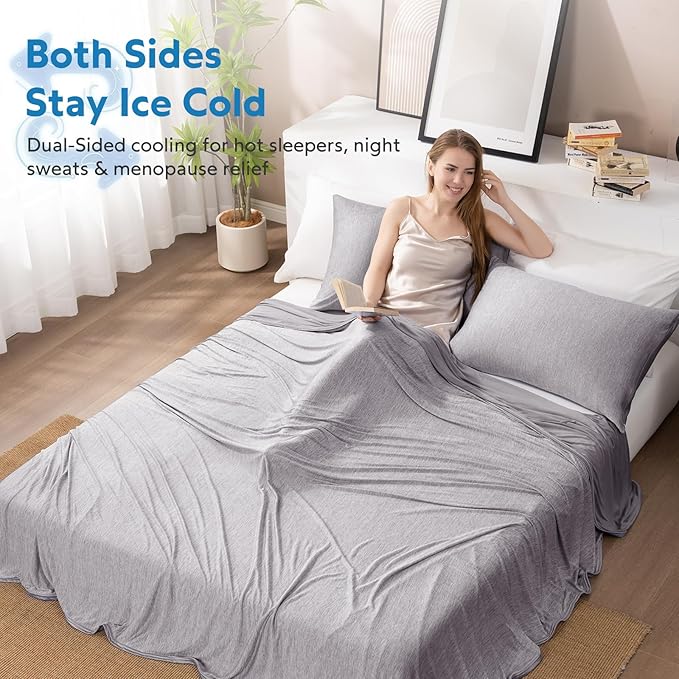 HOMFINE Cooling Blanket for Hot Sleepers - Image 3